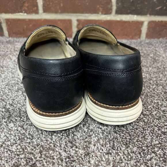 Cole Haan Grand OS Black Venetian Bit Loafers - Picture 4 of 9